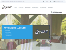 Tablet Screenshot of garulo.com